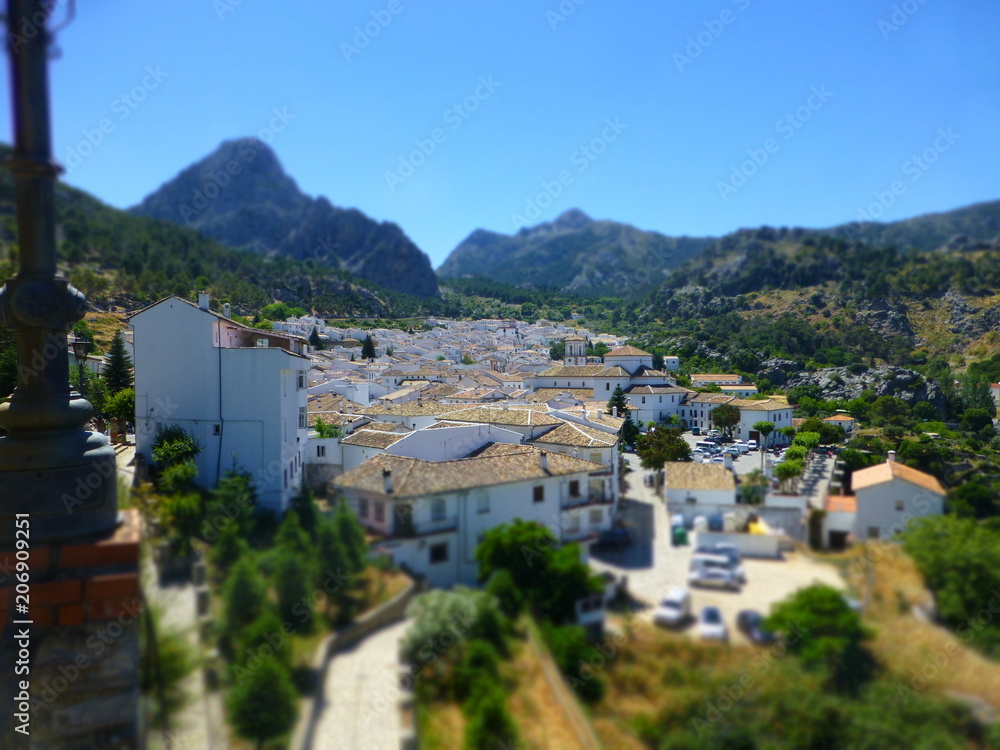 Grazalema, pueblo con encanto de Cadiz en Andalucia (España)