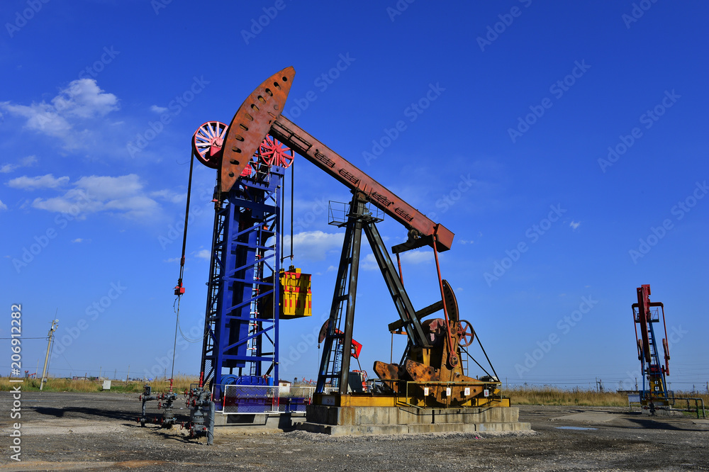 Fototapeta premium The oil pump