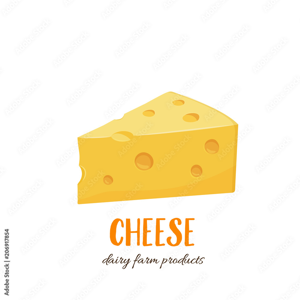 Cheese vector icon Cheese vector icon