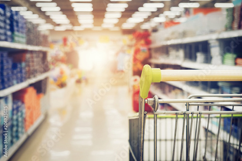 Supermarket store, Many shops in the shop.