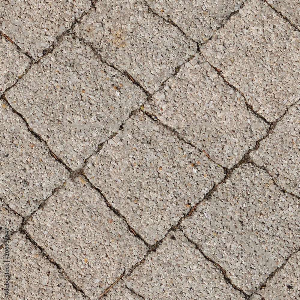 Obraz premium Seamless photo texture of pavement tile from natural stone