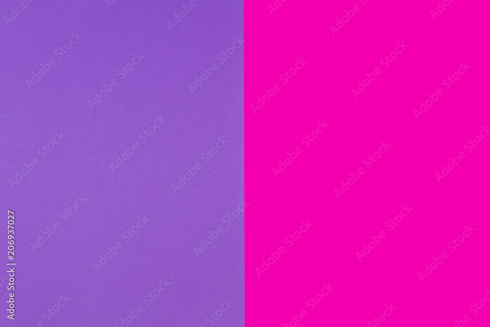 Two tone of pink and purple paper background Two tone of pink and purple paper background