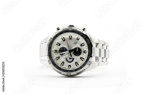 luxury watch isolated on a white background