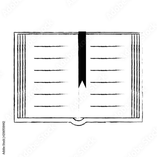 sacred book religious icon vector illustration design