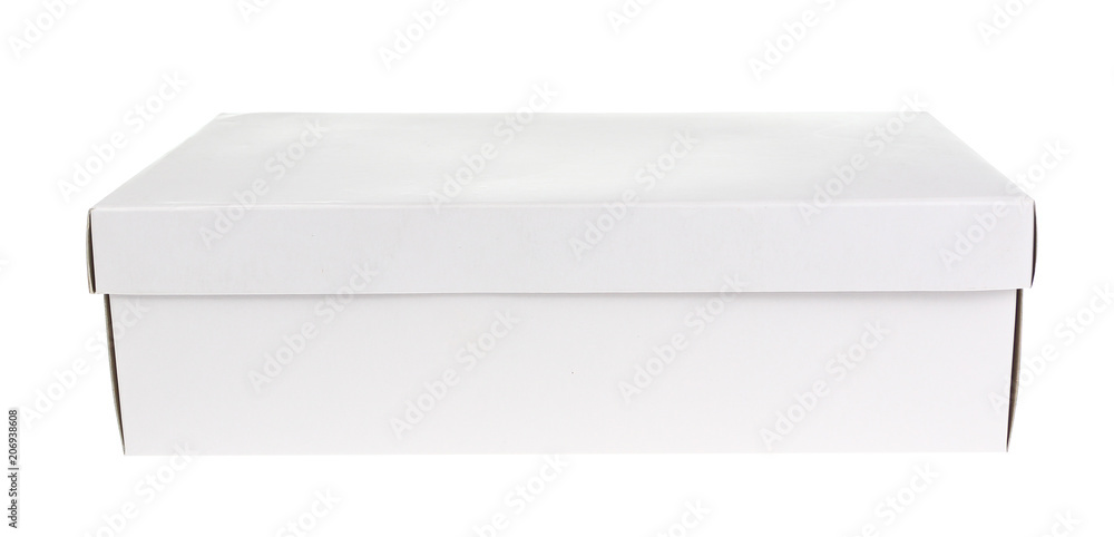 Blank box on white background Blank box on white background