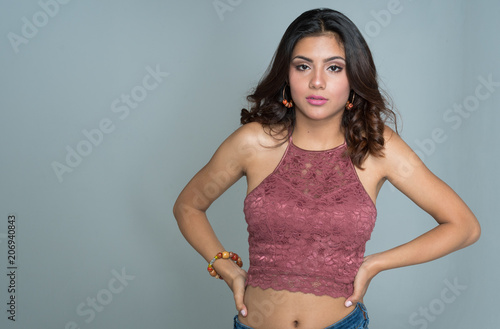 Teen Hispanic Female Model