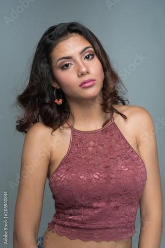 Teen Hispanic Female Model