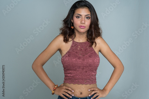 Teen Hispanic Female Model