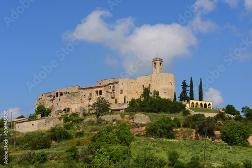 Monfalco Murallat, la Segarra, LLeida province, Catalonia, Spain