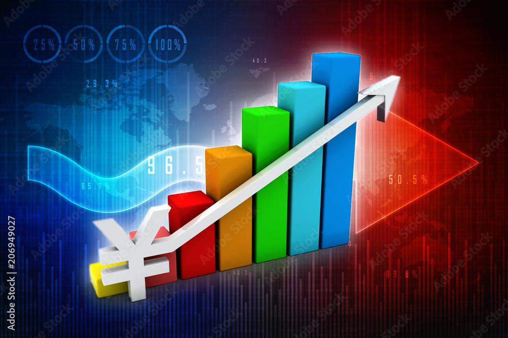 3d rendering Stock market online business concept. business Graph
3d rendering Stock market online business concept. business Graph