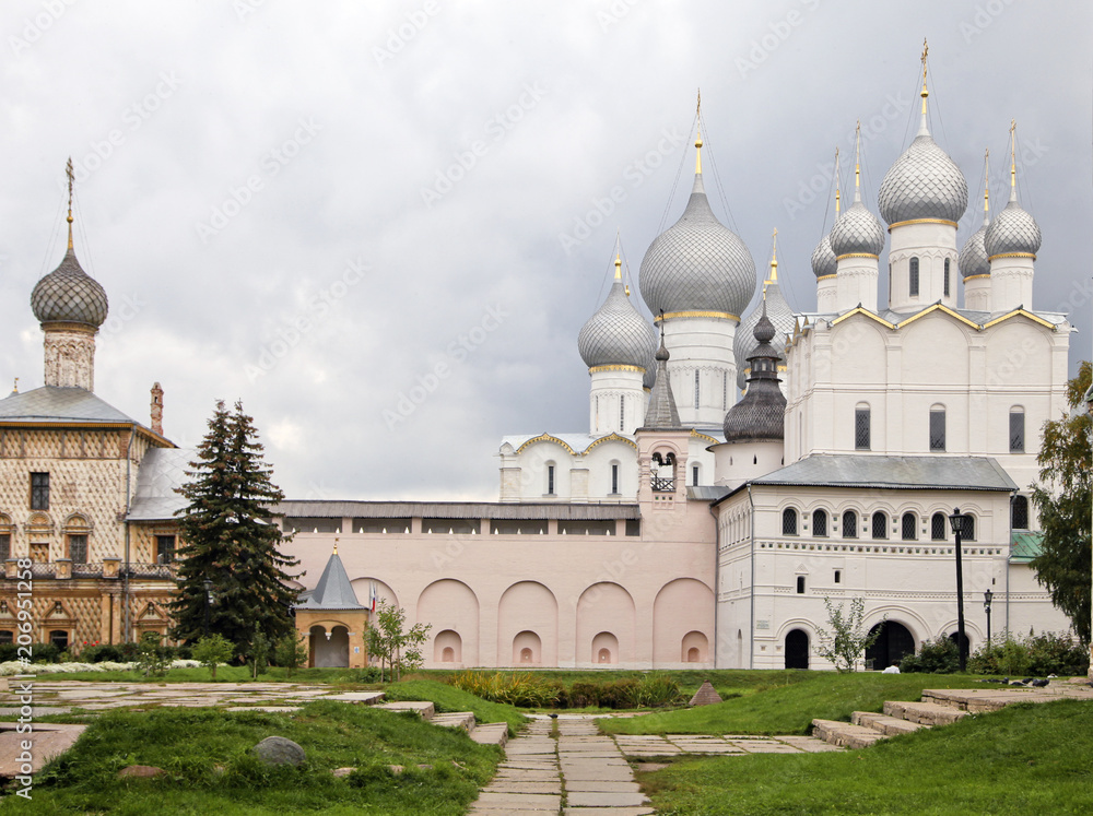 Kremlin of Rostov, old Russian town
