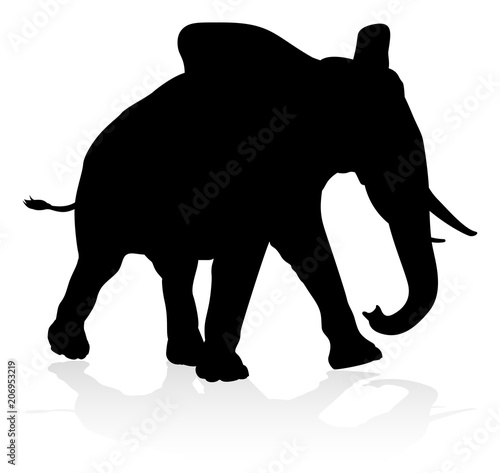 Elephant Animal Silhouette