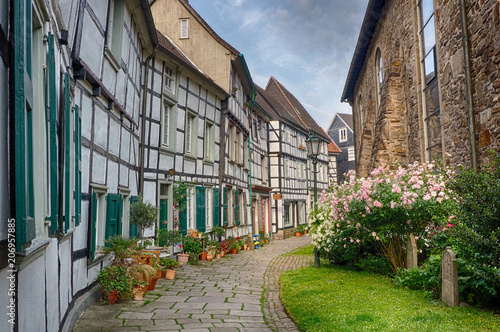 Fachwerkhäuser in der Altstadt von Hattingen photo