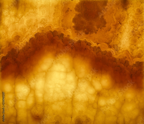 Honey onyx wall panel,  background texture photo
