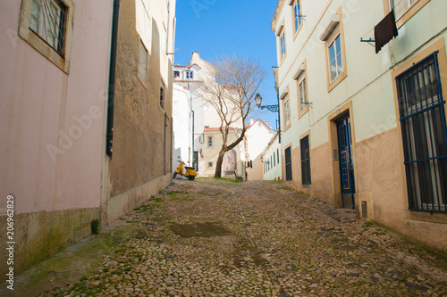 district of arfama in Lisbon Portugal