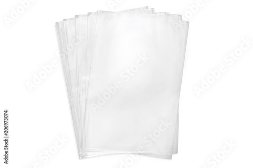 Billede på lærred Few cellophane bags for candy