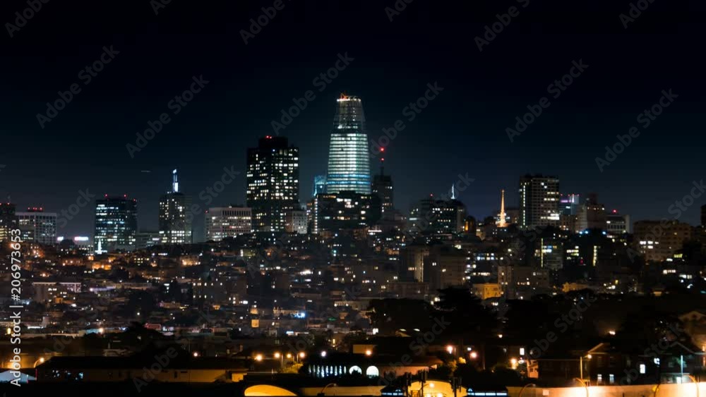San Francisco Skyline from Crissy Field Time Lapse San Francisco Skyline from Crissy Field Time Lapse