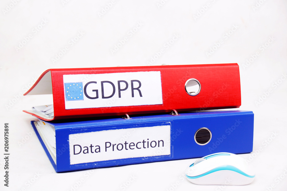 GDPR General Data Protection Regulation files in the office GDPR General Data Protection Regulation files in the office