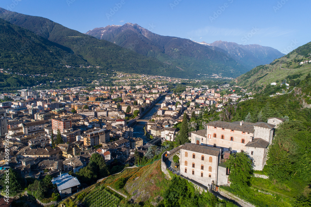 Castle of Masegra, Province of Sondrio (Valtellina)