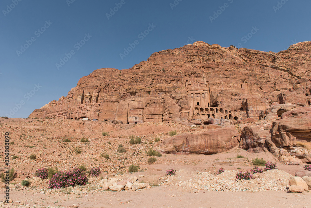 Royal tomb, Petra, Jordan