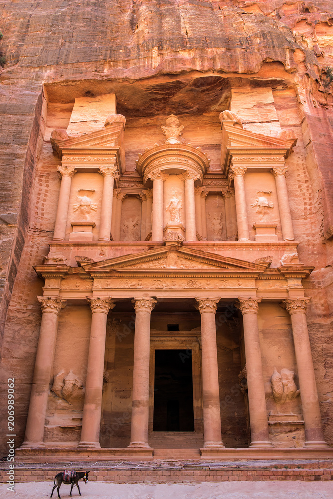 The Treasury. Petra, Jordan