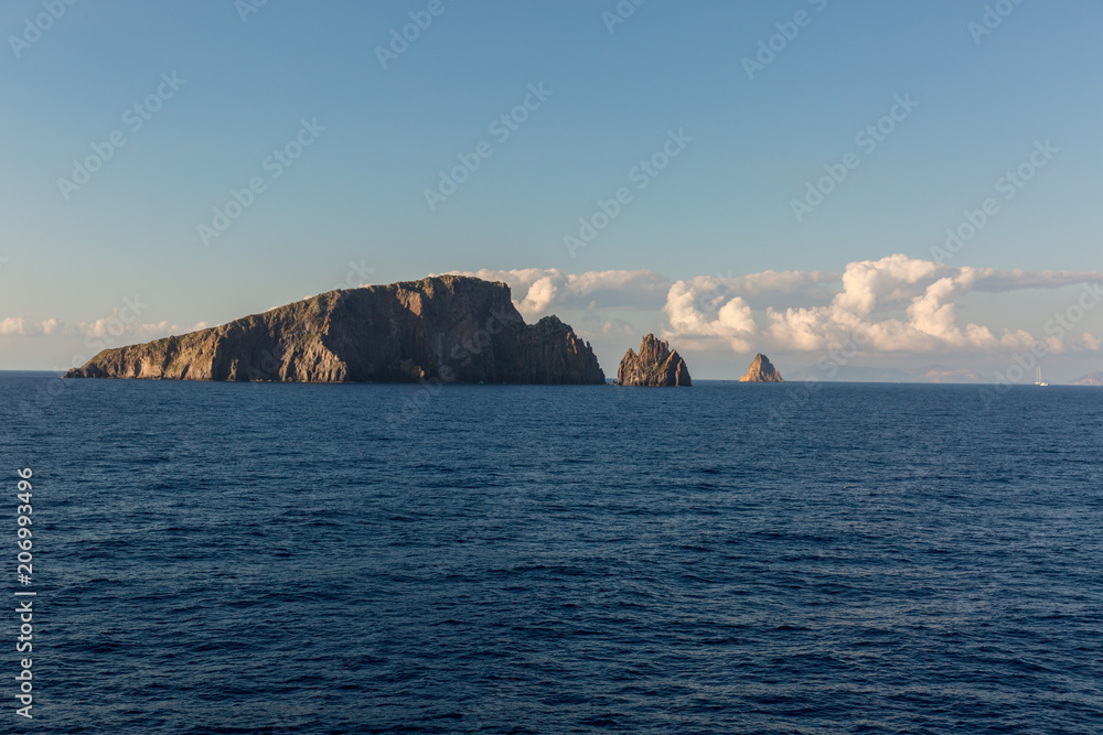 Naklejka premium The aeolian Islands, Panarea.