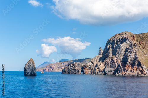 The aeolian Islands, Stromboli.