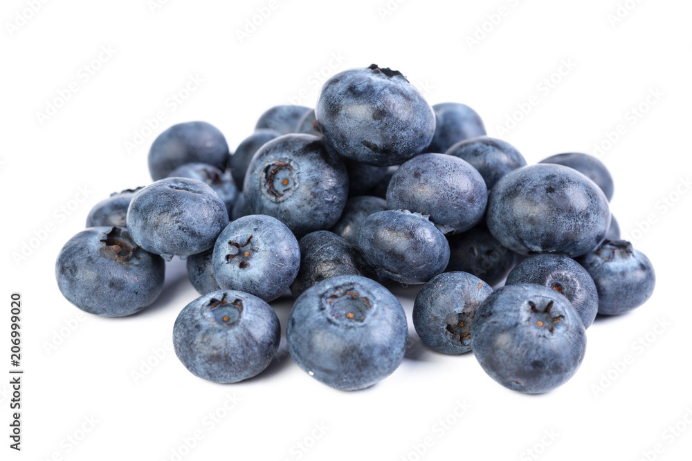 Blueberries isolated on white background Blueberries isolated on white background