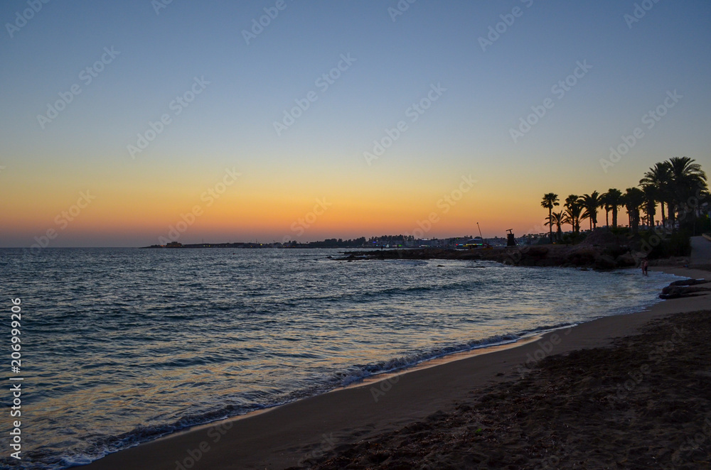 Sunset on Cyprus, Paphos