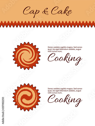logo for cooking, pastry
