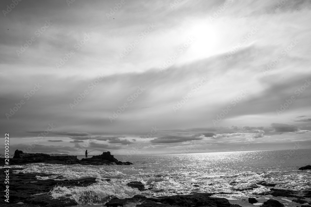 paisaje de la caleta