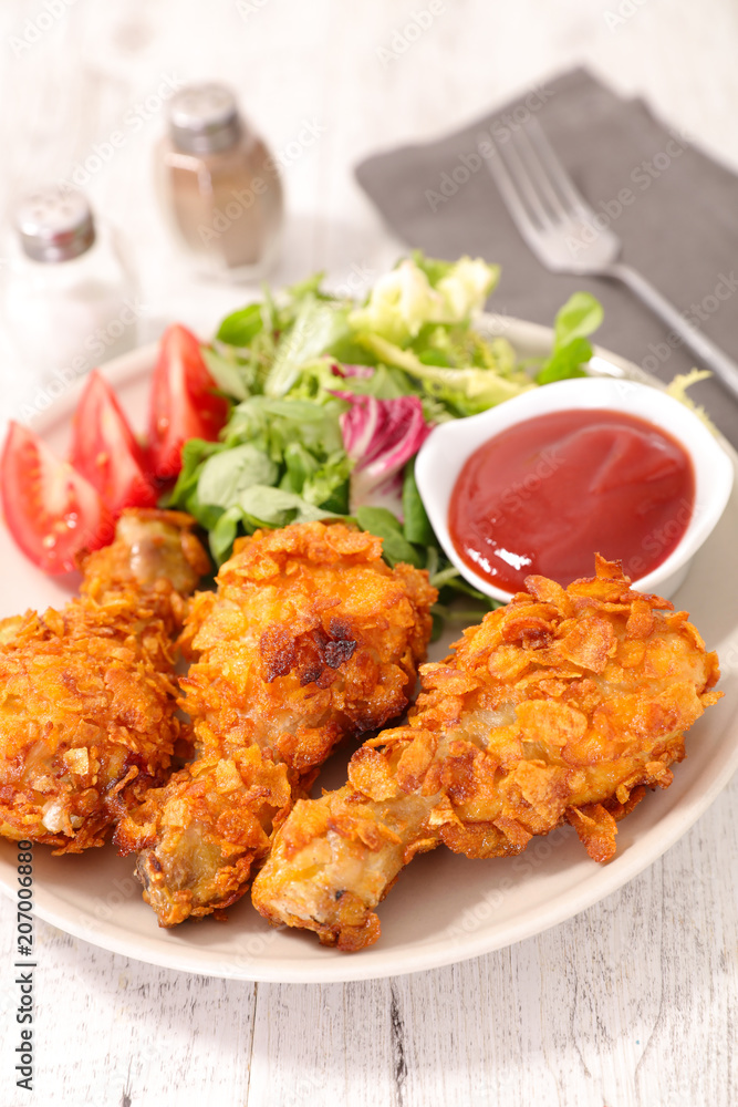 crispy chicken leg crispy chicken leg