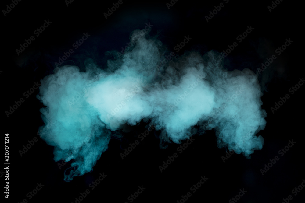 Smoke on Black background Smoke on Black background