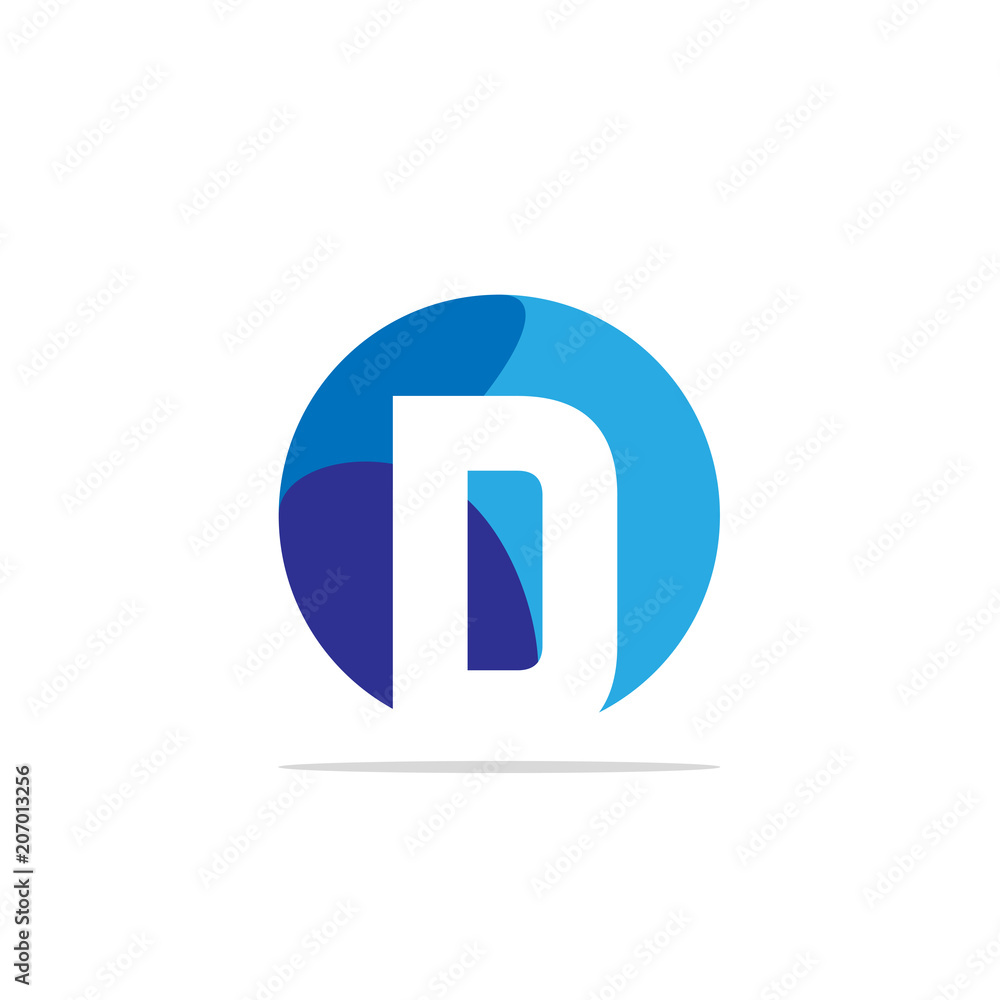 Initial Letter D Logo Template Vector Design Initial Letter D Logo Template Vector Design