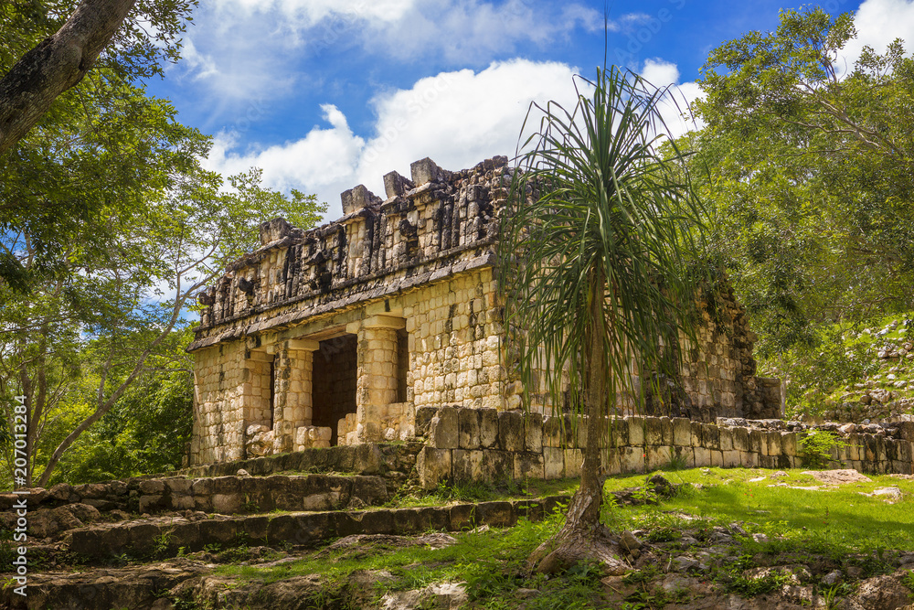 Mayan temple