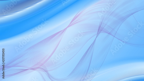 Blue gradient abstract background for business artwork