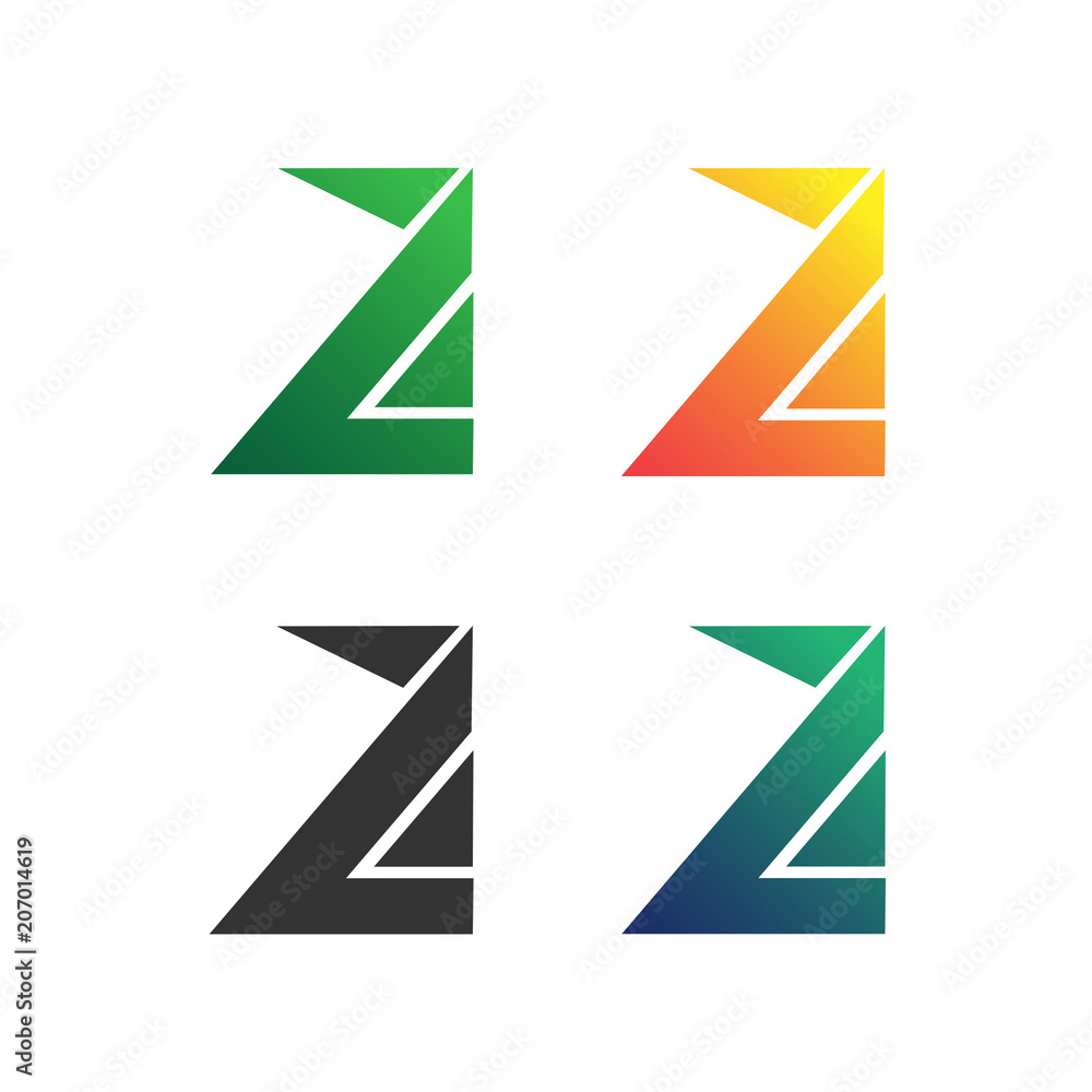 Letter A Logo Set Vector Design Letter A Logo Set Vector Design