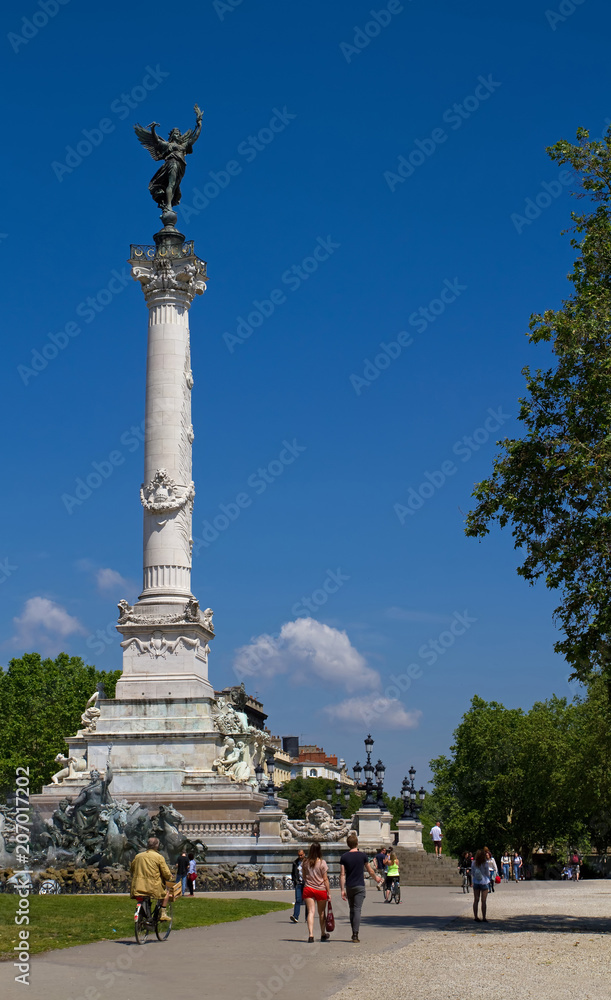 Monument aux Girondins in Bordeaux