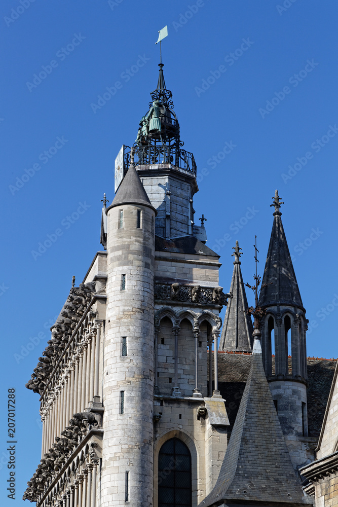 Le Jacquemart au sommet de Notre Dame