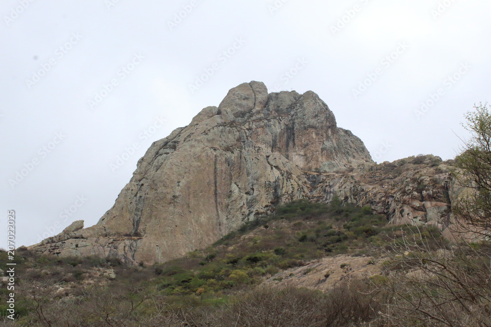 La cima de Peña de Bernal La cima de Peña de Bernal