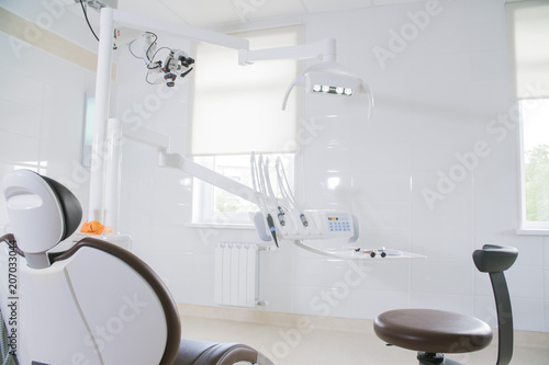 white dentist office background