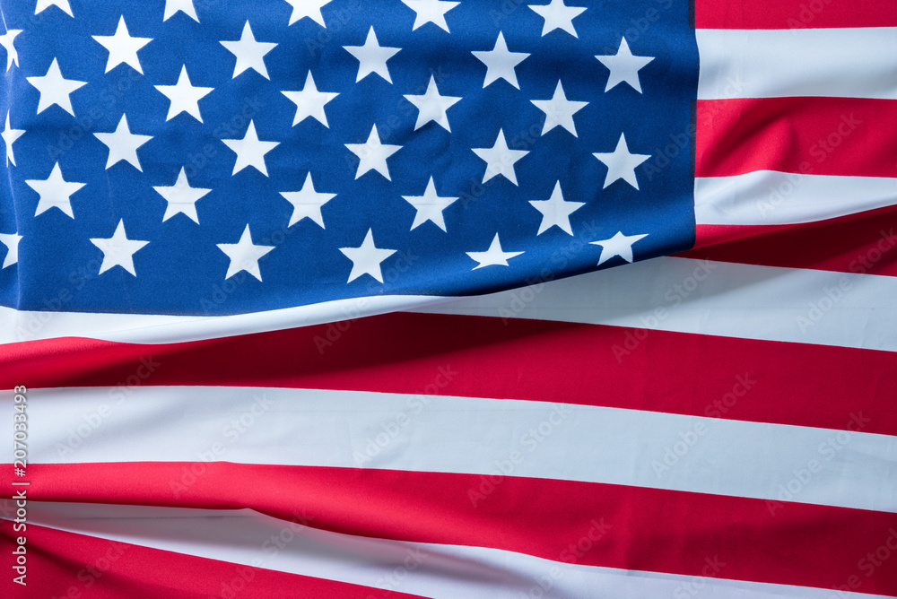 Obraz premium USA flag for background