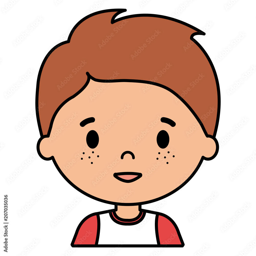 little boy son character vector illustration design little boy son character vector illustration design