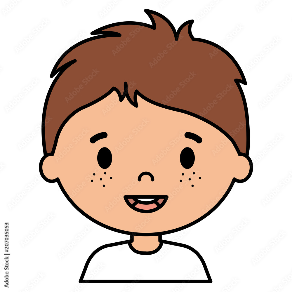 little boy son character vector illustration design little boy son character vector illustration design