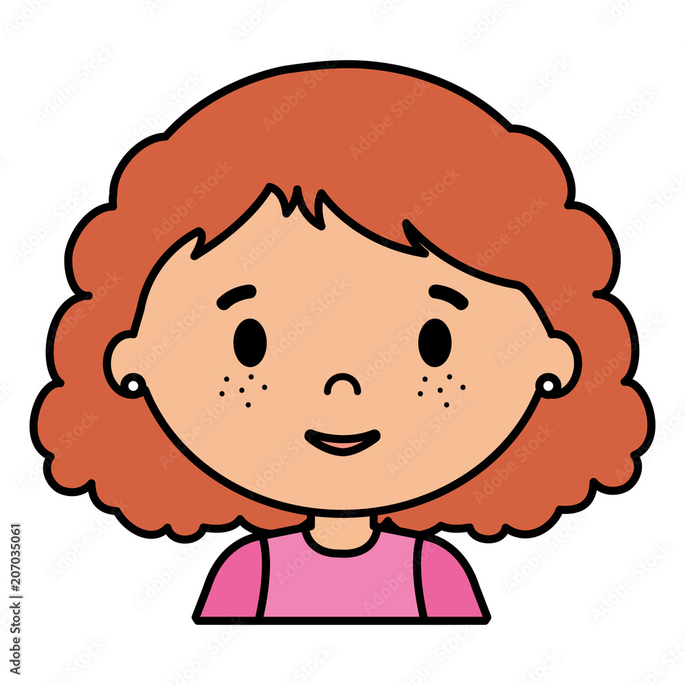 little girl daughter character vector illustration design little girl daughter character vector illustration design