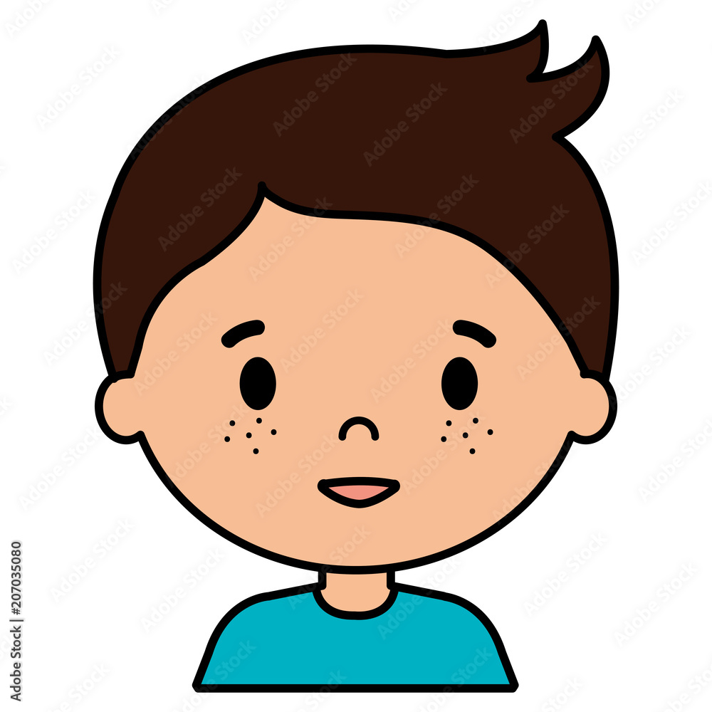 little boy son character vector illustration design little boy son character vector illustration design