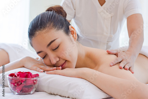 Wallpaper Mural women relaxing and enjoying at the spa Torontodigital.ca