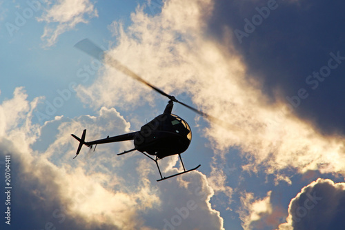 Robinson R22 - Tango Bleu - Roanne 2014