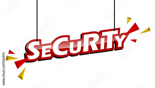 red and yellow tag security