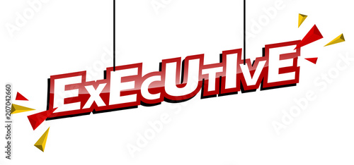 red and yellow tag executive